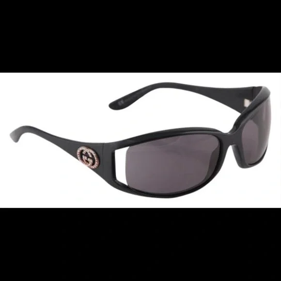 Gucci 2989 strass sunglasses Gucci 2989 Strass Rare Vintage Sunglasses Wrap Shield  main image 3